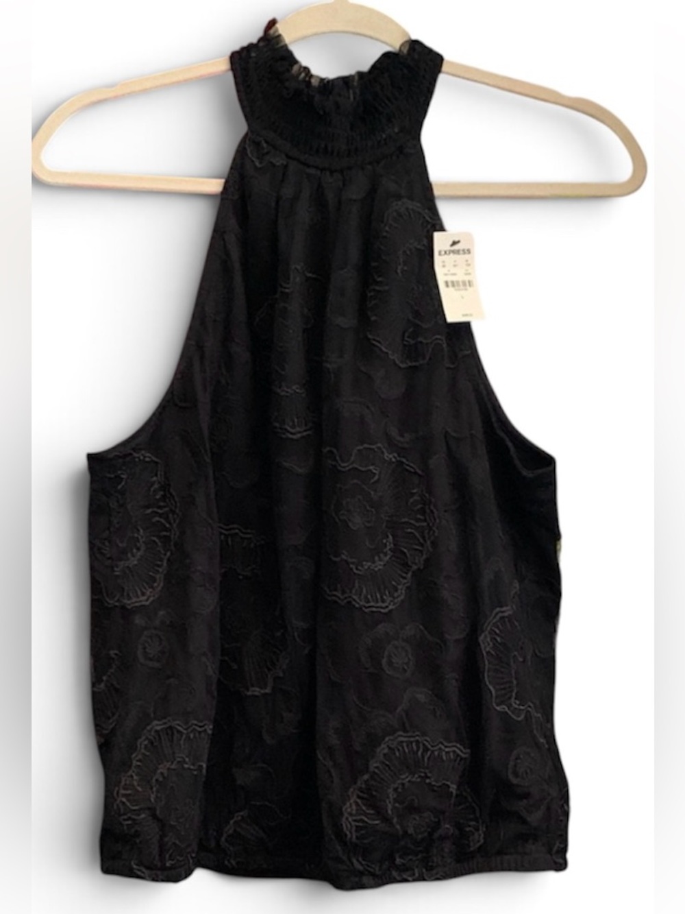 Express Black Sleeveless Top